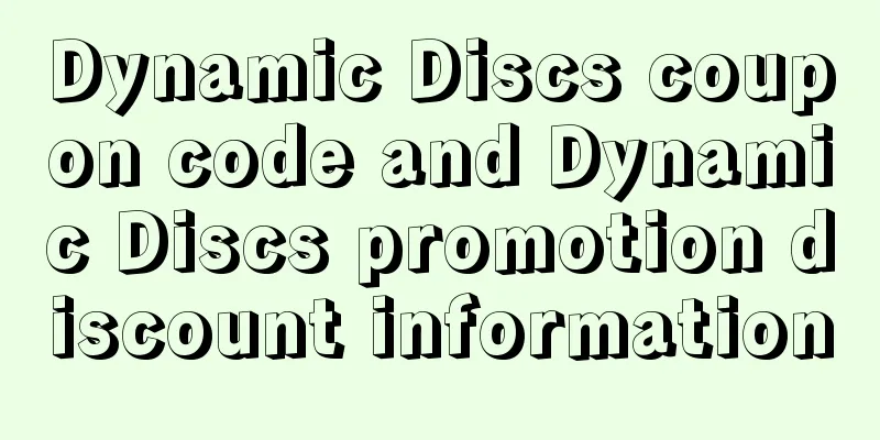 Dynamic Discs coupon code and Dynamic Discs promotion discount information