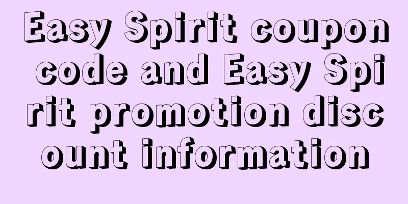 Easy Spirit coupon code and Easy Spirit promotion discount information