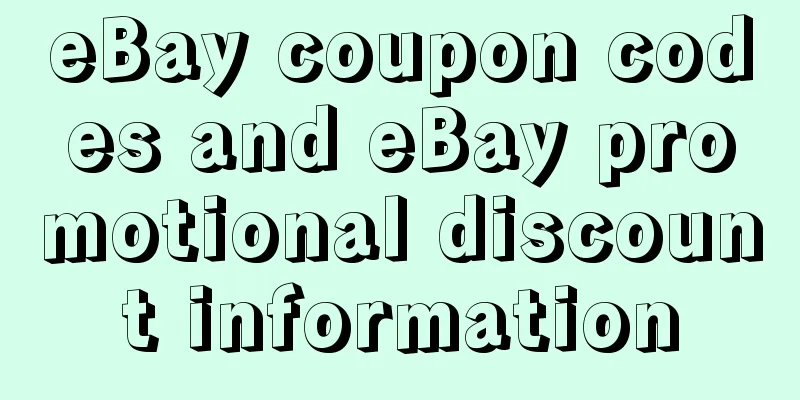 eBay coupon codes and eBay promotional discount information