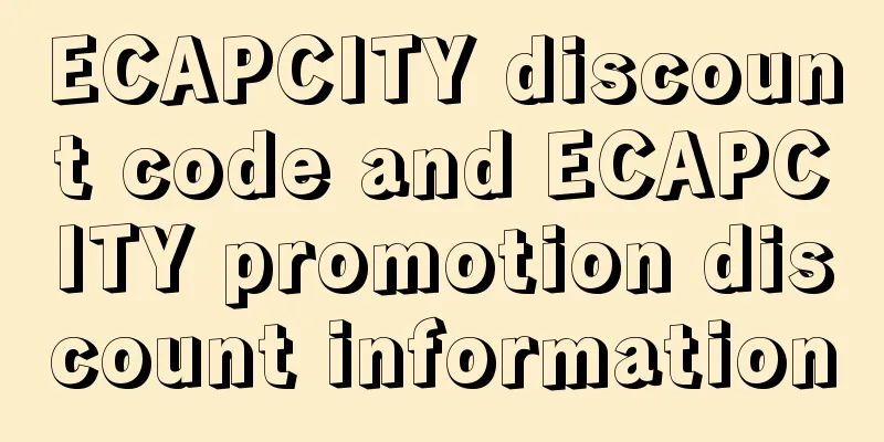 ECAPCITY discount code and ECAPCITY promotion discount information