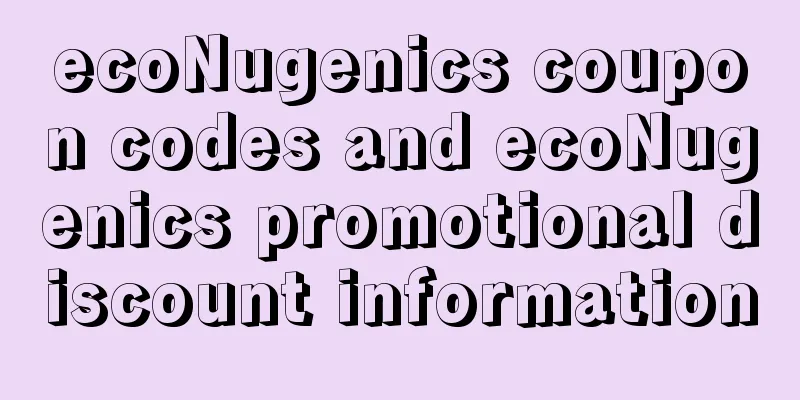 ecoNugenics coupon codes and ecoNugenics promotional discount information