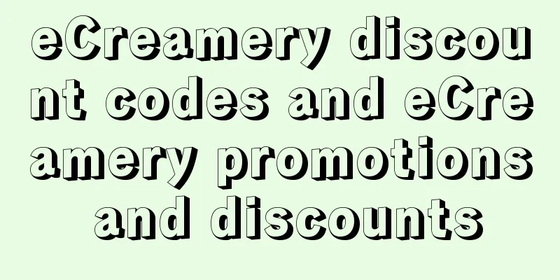 eCreamery discount codes and eCreamery promotions and discounts