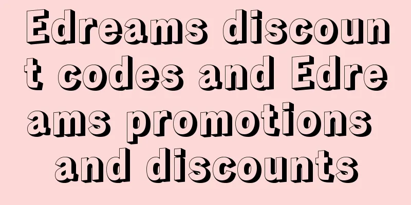 Edreams discount codes and Edreams promotions and discounts