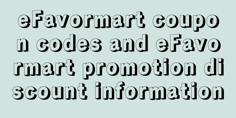 eFavormart coupon codes and eFavormart promotion discount information