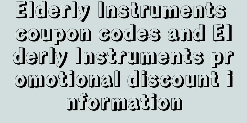 Elderly Instruments coupon codes and Elderly Instruments promotional discount information