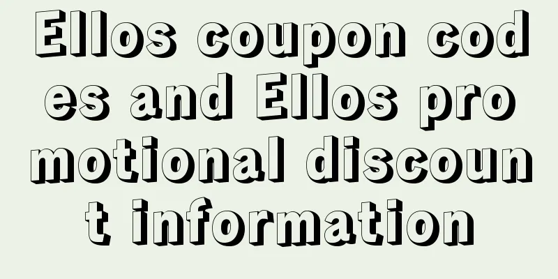 Ellos coupon codes and Ellos promotional discount information