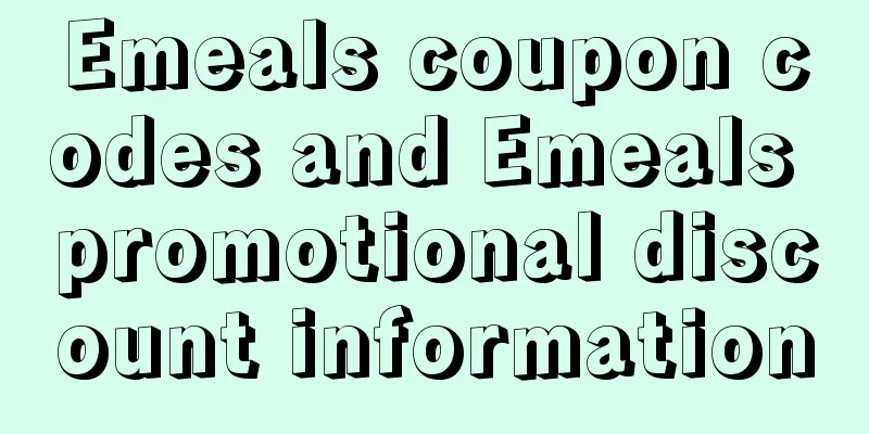 Emeals coupon codes and Emeals promotional discount information