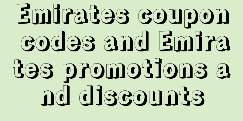 Emirates coupon codes and Emirates promotions and discounts