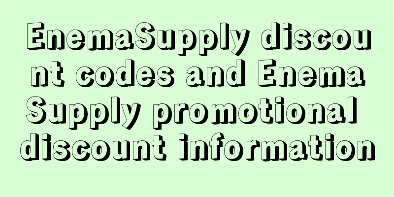 EnemaSupply discount codes and EnemaSupply promotional discount information