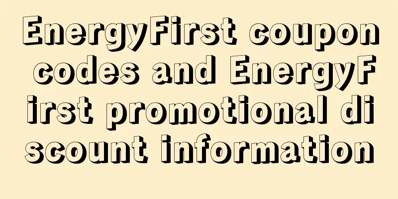 EnergyFirst coupon codes and EnergyFirst promotional discount information