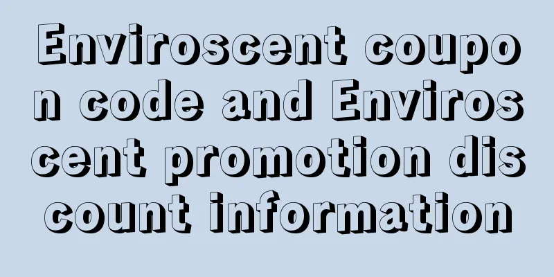 Enviroscent coupon code and Enviroscent promotion discount information