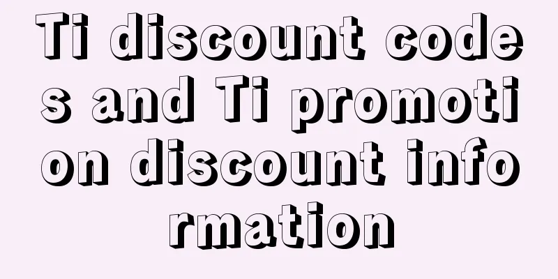 Ti discount codes and Ti promotion discount information