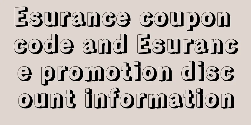 Esurance coupon code and Esurance promotion discount information