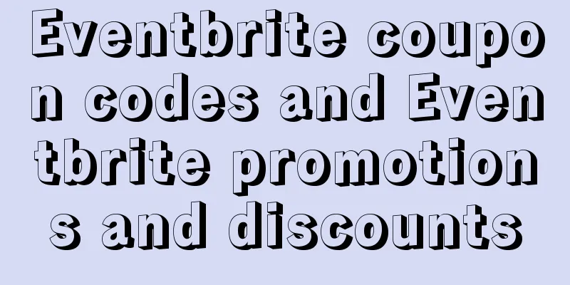 Eventbrite coupon codes and Eventbrite promotions and discounts