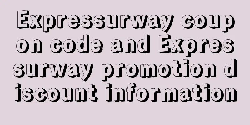 Expressurway coupon code and Expressurway promotion discount information