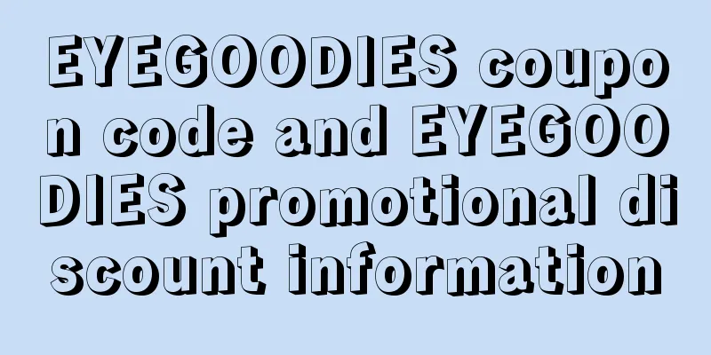EYEGOODIES coupon code and EYEGOODIES promotional discount information