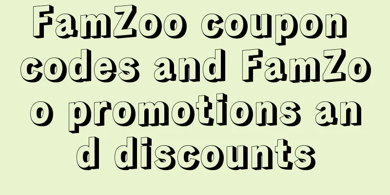 FamZoo coupon codes and FamZoo promotions and discounts