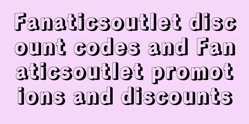 Fanaticsoutlet discount codes and Fanaticsoutlet promotions and discounts