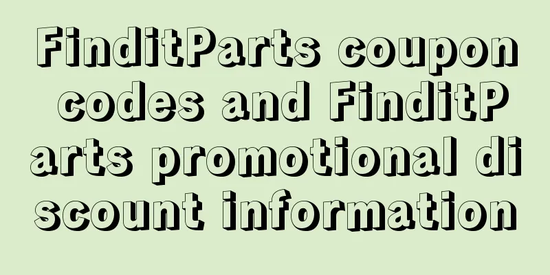 FinditParts coupon codes and FinditParts promotional discount information