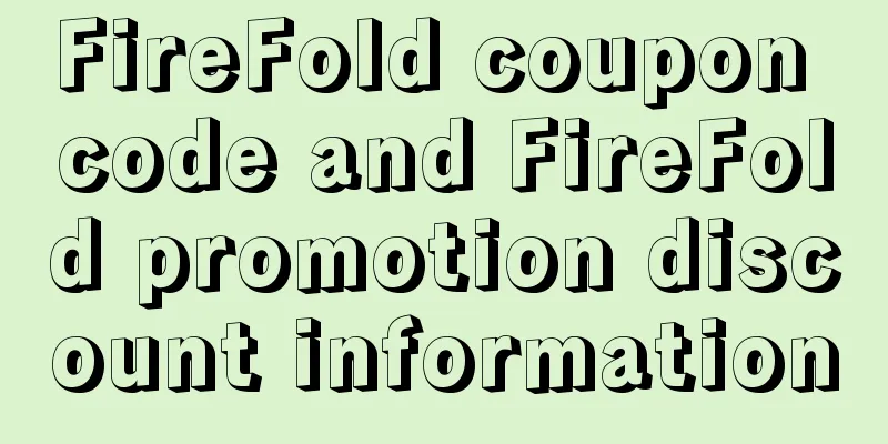 FireFold coupon code and FireFold promotion discount information