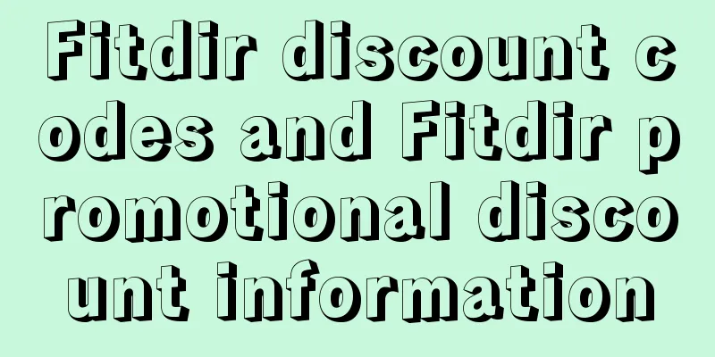 Fitdir discount codes and Fitdir promotional discount information