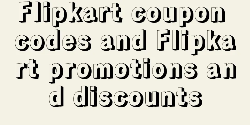 Flipkart coupon codes and Flipkart promotions and discounts