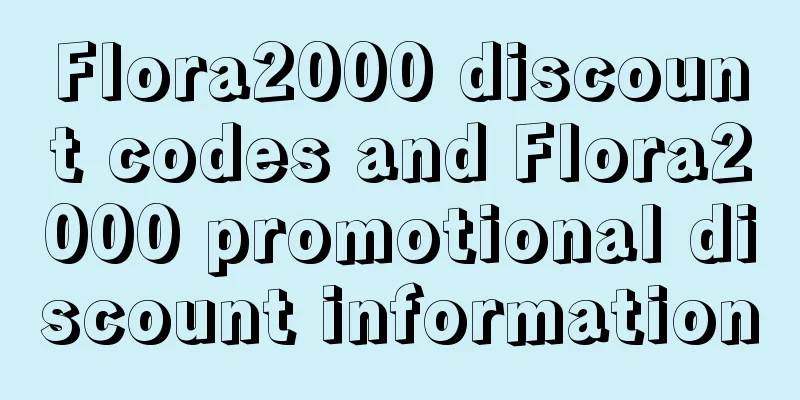 Flora2000 discount codes and Flora2000 promotional discount information