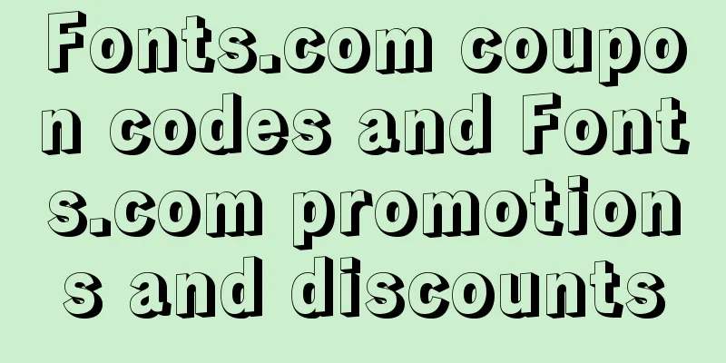 Fonts.com coupon codes and Fonts.com promotions and discounts