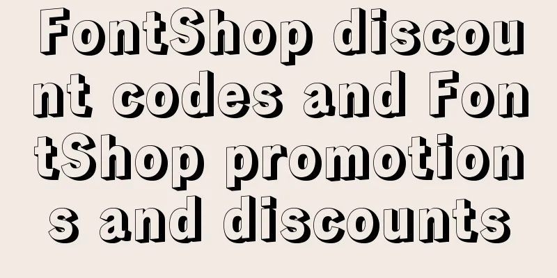 FontShop discount codes and FontShop promotions and discounts