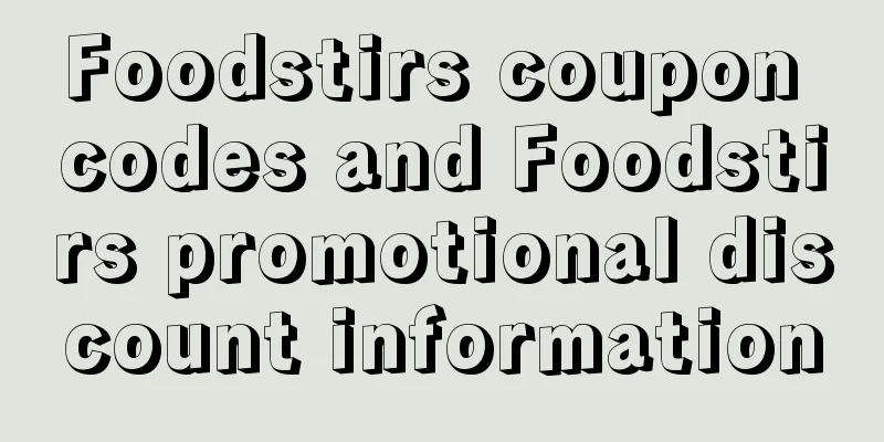 Foodstirs coupon codes and Foodstirs promotional discount information