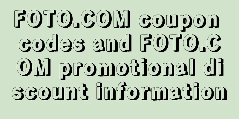 FOTO.COM coupon codes and FOTO.COM promotional discount information