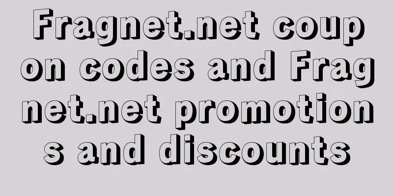 Fragnet.net coupon codes and Fragnet.net promotions and discounts