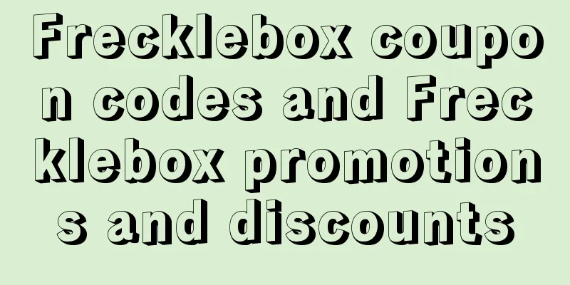 Frecklebox coupon codes and Frecklebox promotions and discounts