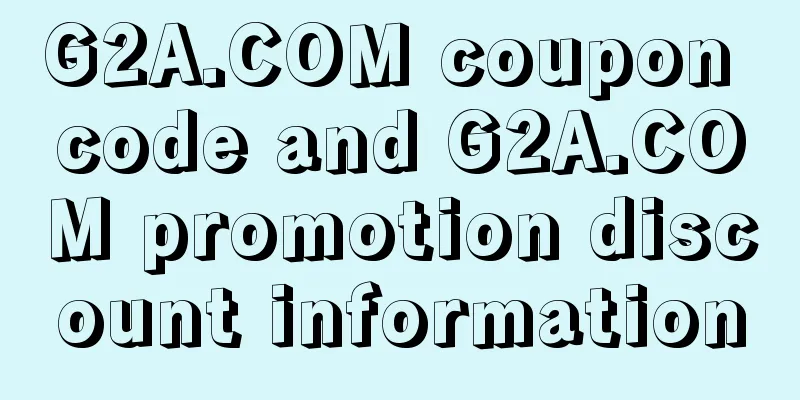 G2A.COM coupon code and G2A.COM promotion discount information