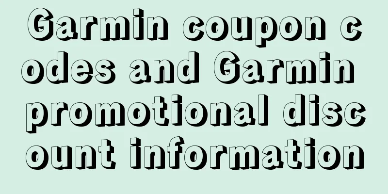 Garmin coupon codes and Garmin promotional discount information