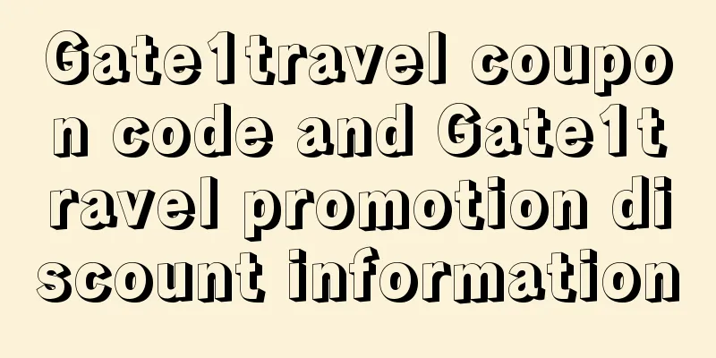 Gate1travel coupon code and Gate1travel promotion discount information