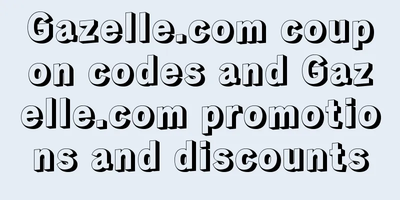 Gazelle.com coupon codes and Gazelle.com promotions and discounts