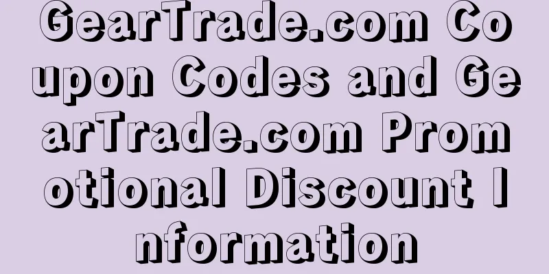 GearTrade.com Coupon Codes and GearTrade.com Promotional Discount Information