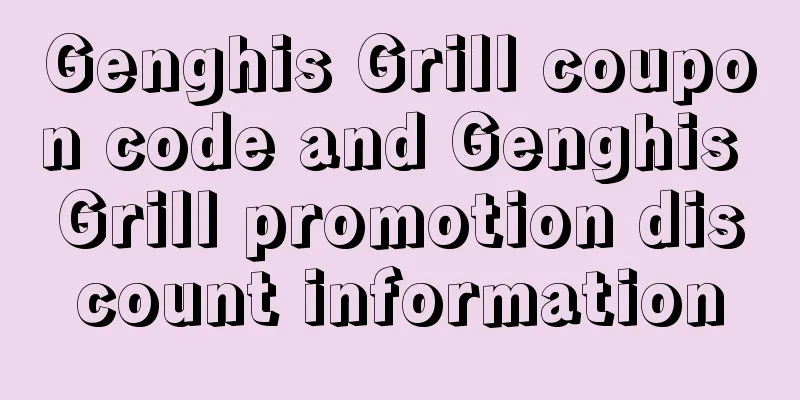 Genghis Grill coupon code and Genghis Grill promotion discount information