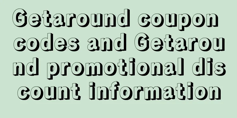 Getaround coupon codes and Getaround promotional discount information