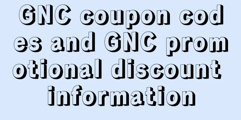 GNC coupon codes and GNC promotional discount information