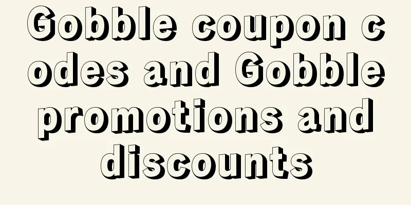 Gobble coupon codes and Gobble promotions and discounts