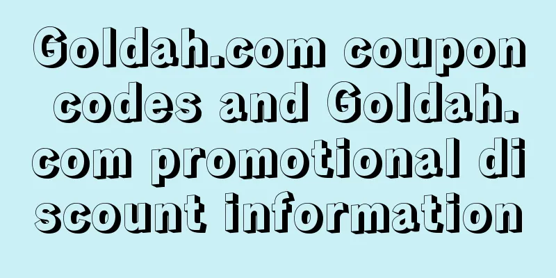 Goldah.com coupon codes and Goldah.com promotional discount information