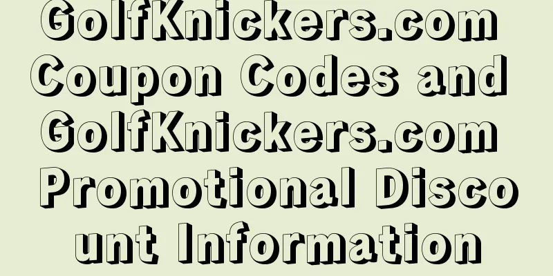 GolfKnickers.com Coupon Codes and GolfKnickers.com Promotional Discount Information