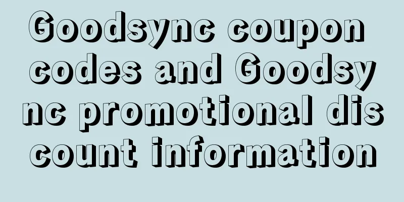 Goodsync coupon codes and Goodsync promotional discount information
