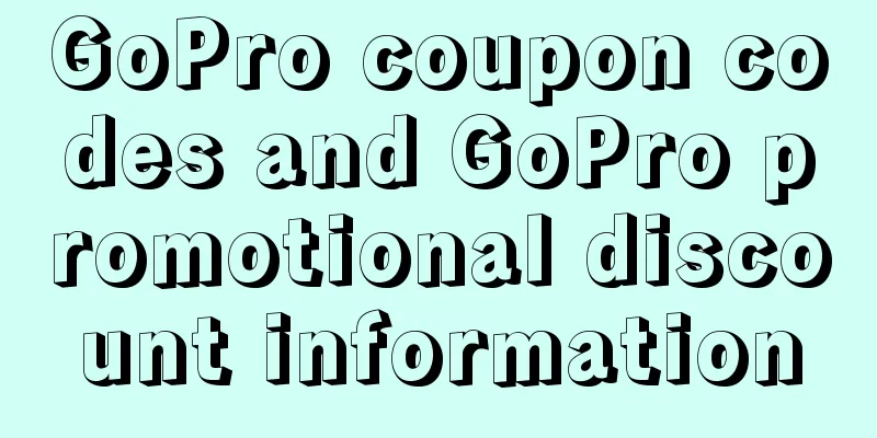GoPro coupon codes and GoPro promotional discount information