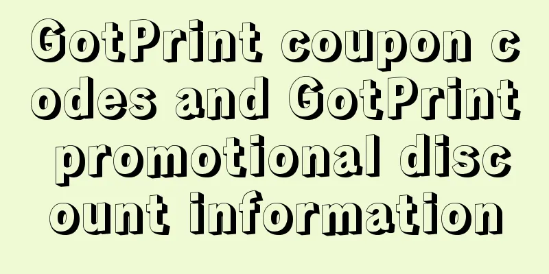 GotPrint coupon codes and GotPrint promotional discount information
