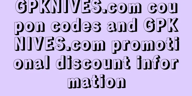 GPKNIVES.com coupon codes and GPKNIVES.com promotional discount information