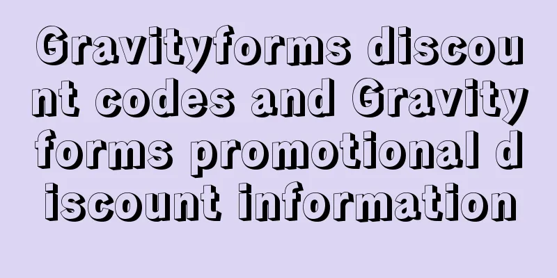 Gravityforms discount codes and Gravityforms promotional discount information