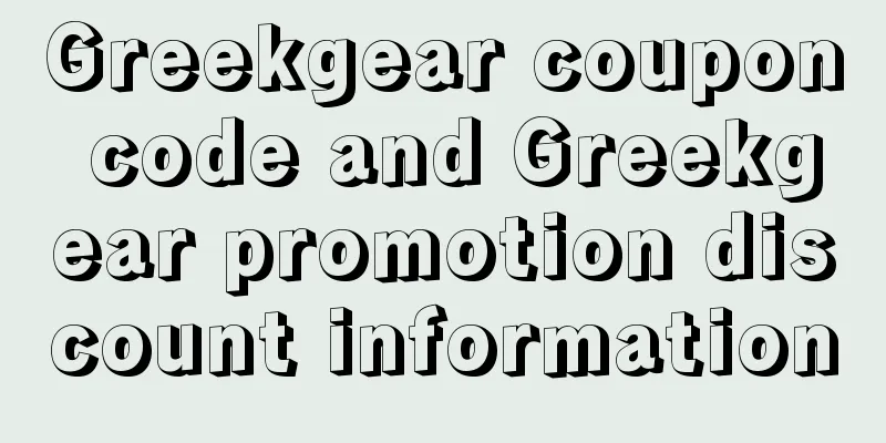 Greekgear coupon code and Greekgear promotion discount information